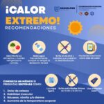 A fin de evitar las afectaciones del calor extremo, el gobierno de Naucalpan te recomienda