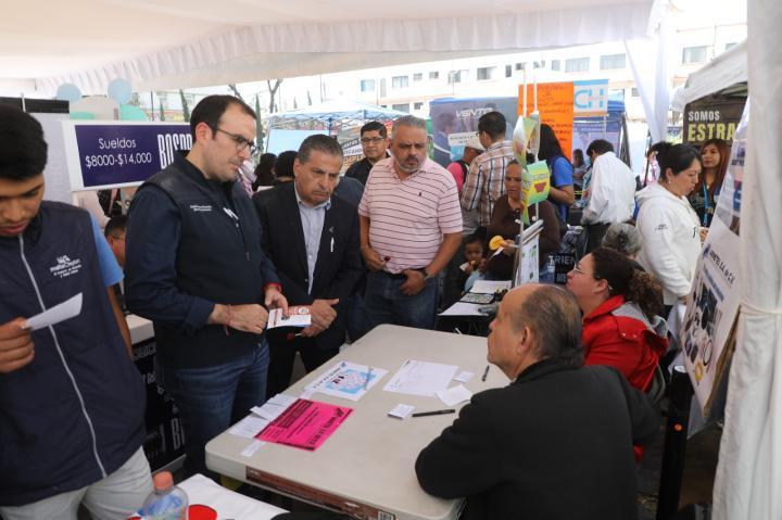 Más de Mil 500 Personas Han Encontrado Trabajo en Ferias y Caravanas del Empleo de Naucalpan