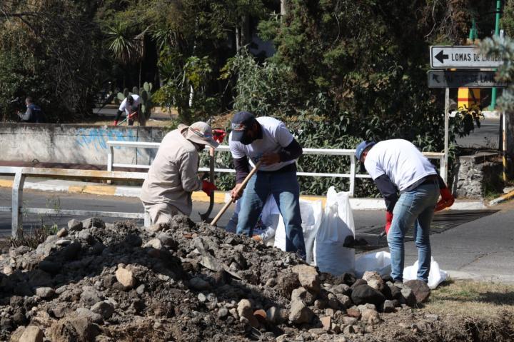 Realiza Huixquilucan primera mega jornada de limpieza en la presa "El Capulín"