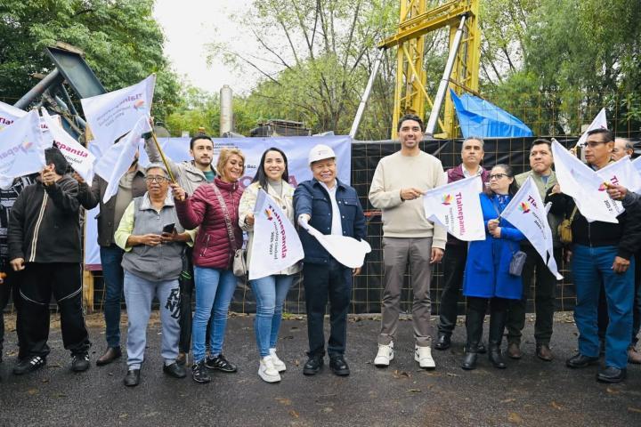 Inicia Tlalnepantla construcción de pozo profundo de agua entubada "Los Rosarios"